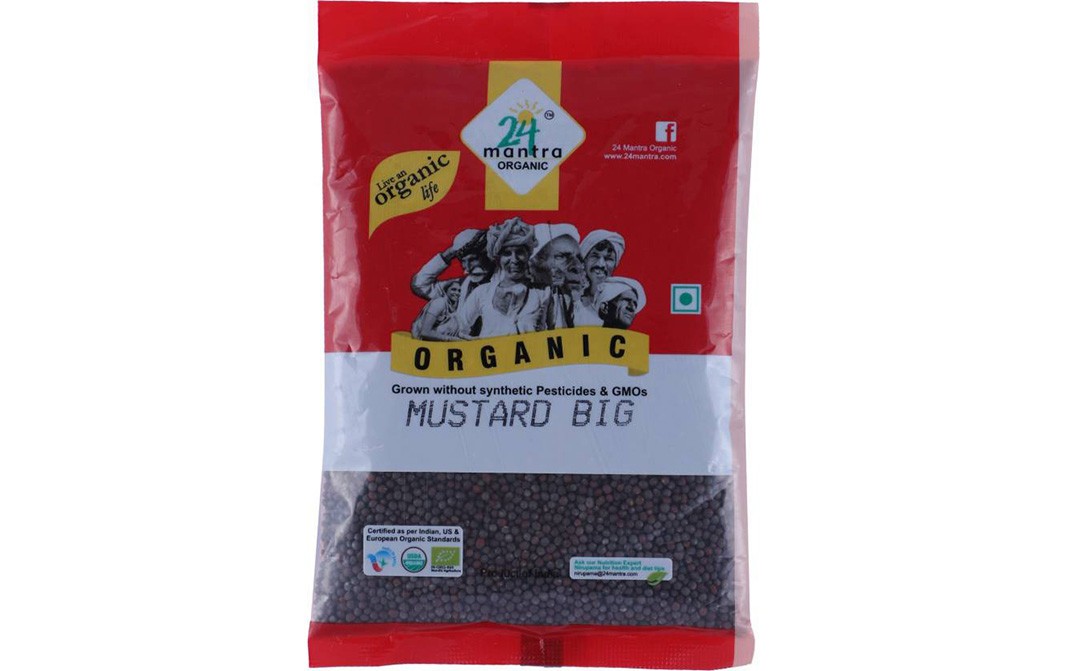 24 Mantra Organic Mustard Big    Pack  100 grams